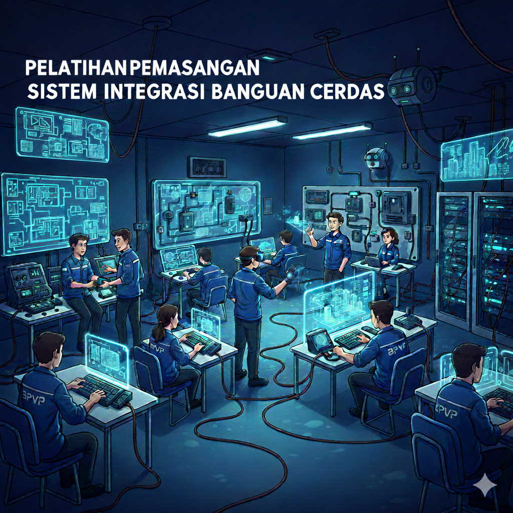 Pemasangan Sistim Integrasi Bangunan Cerdas