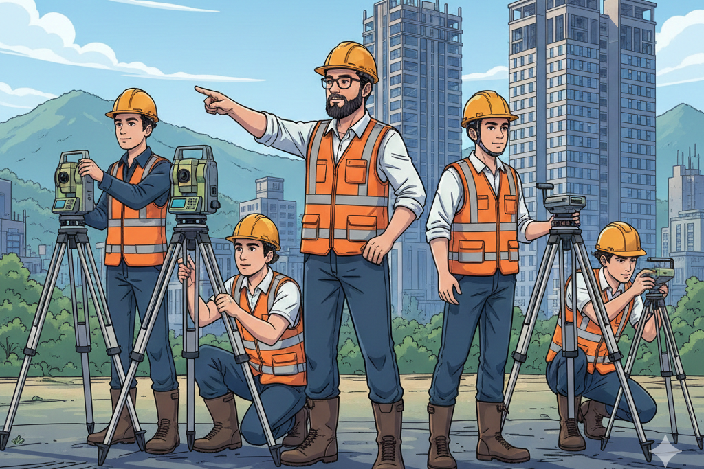 Juru Ukur (Surveyor) Kualifikasi 3
