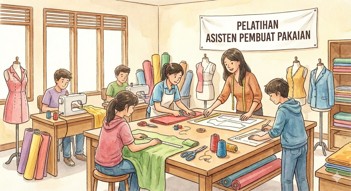 Asisten Pembuat Pakaian